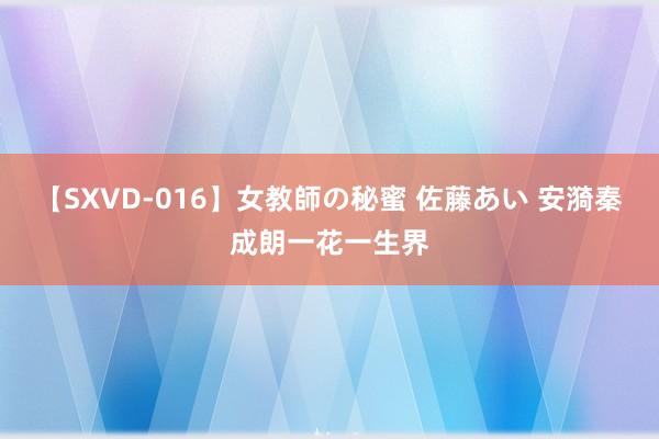 【SXVD-016】女教師の秘蜜 佐藤あい 安漪秦成朗一花一生界