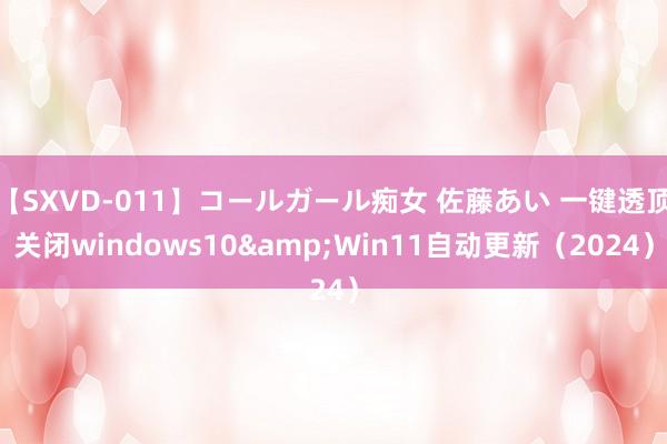 【SXVD-011】コールガール痴女 佐藤あい 一键透顶关闭windows10&Win11自动更新（2024）